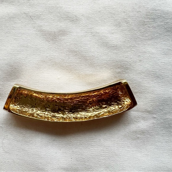 Sterling Silver Slide Pendant Roman Numerals Gold Tone 925 - Picture 3 of 6